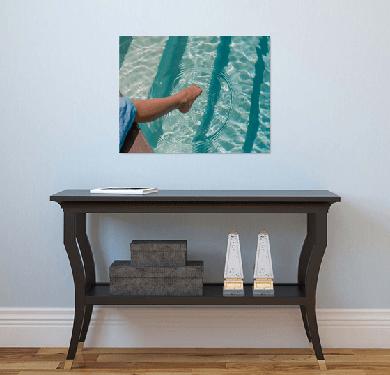 Foot in the pool