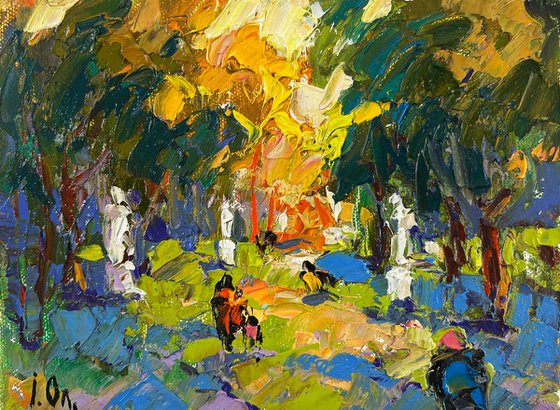 Alley in the park