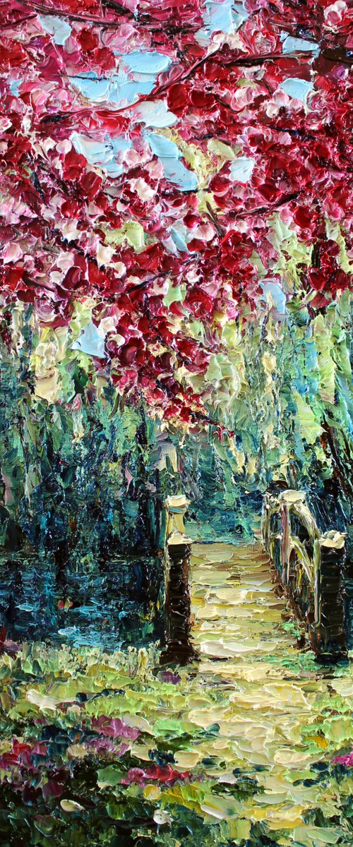 Blooming garden by Haykuhi Khachatryan