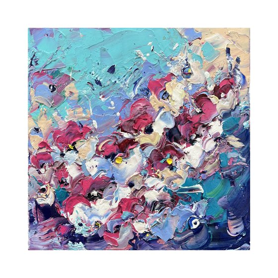 Flower blizzard