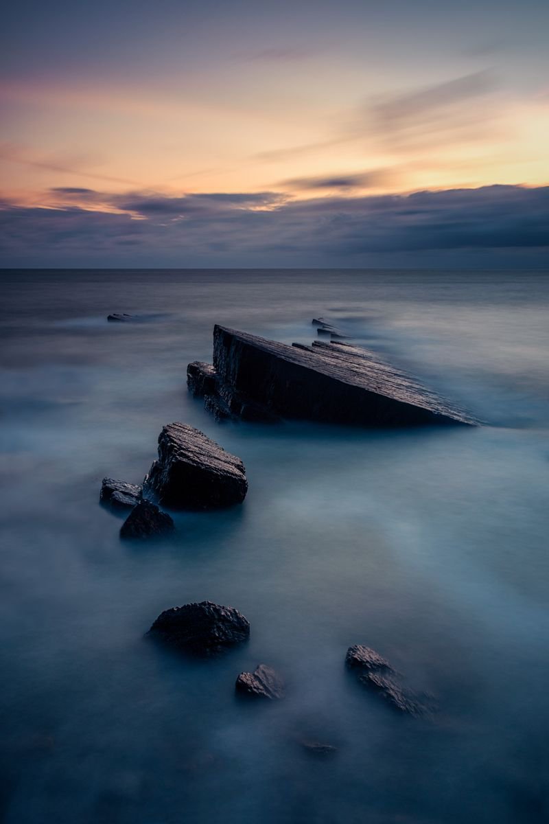 Photorealistic Photograph , Spekes Mill Mouth Beach By Paul Nash, 16 X 24, Artwork For Sale On Artfinder