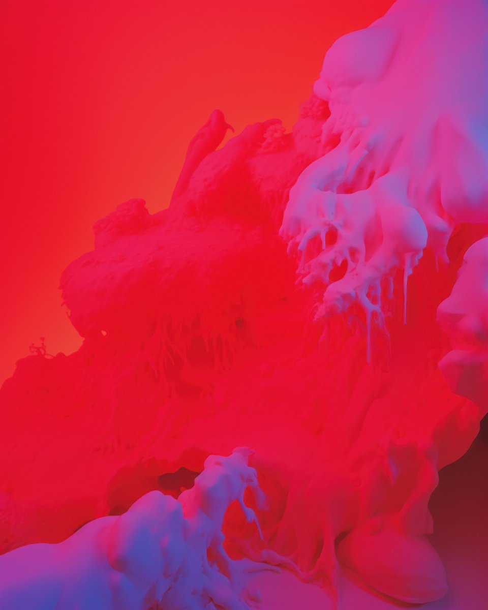 Expressive Abstract Print By Richard Gibson, 13 X 16", Soul Wax I, Original Artwork