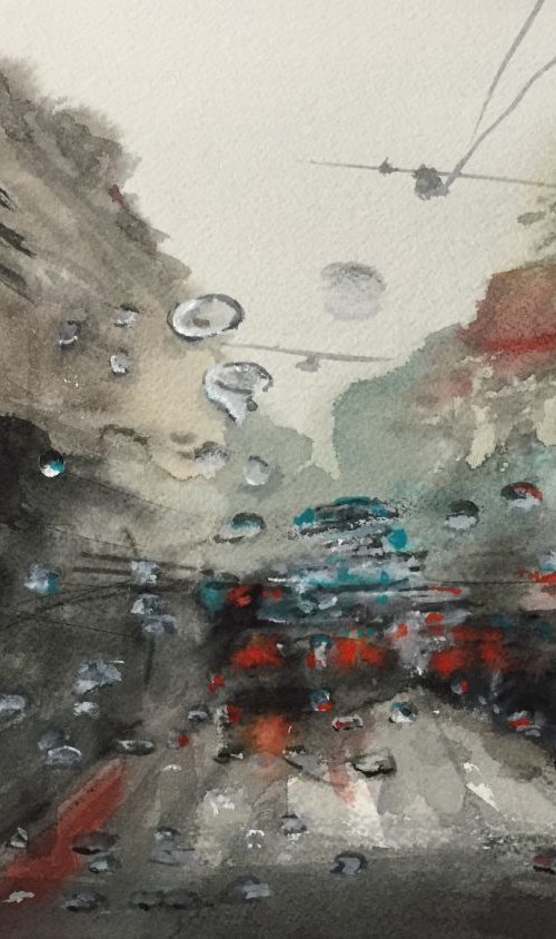 Rainart - "Rainy morning lights" by Tihomir Cirkvencic