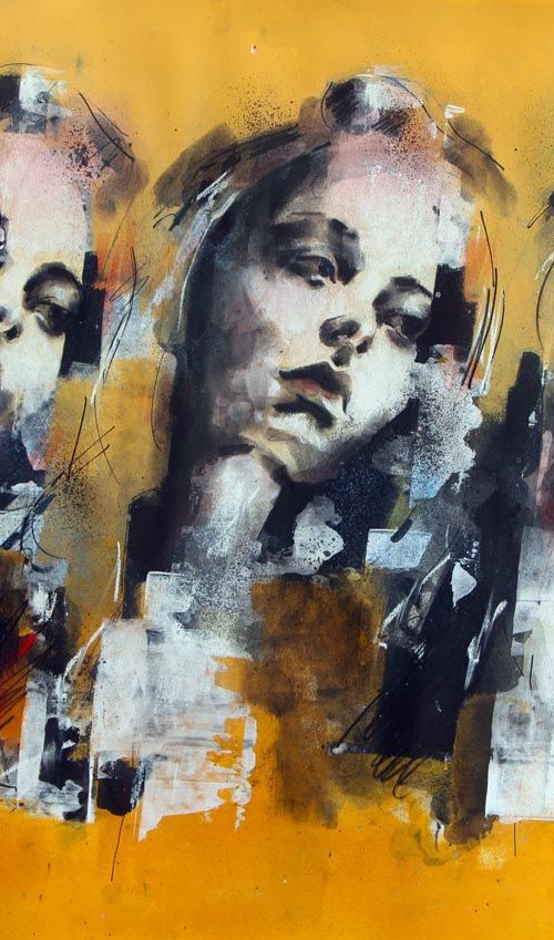 3-12-15 three heads by Thomas Donaldson