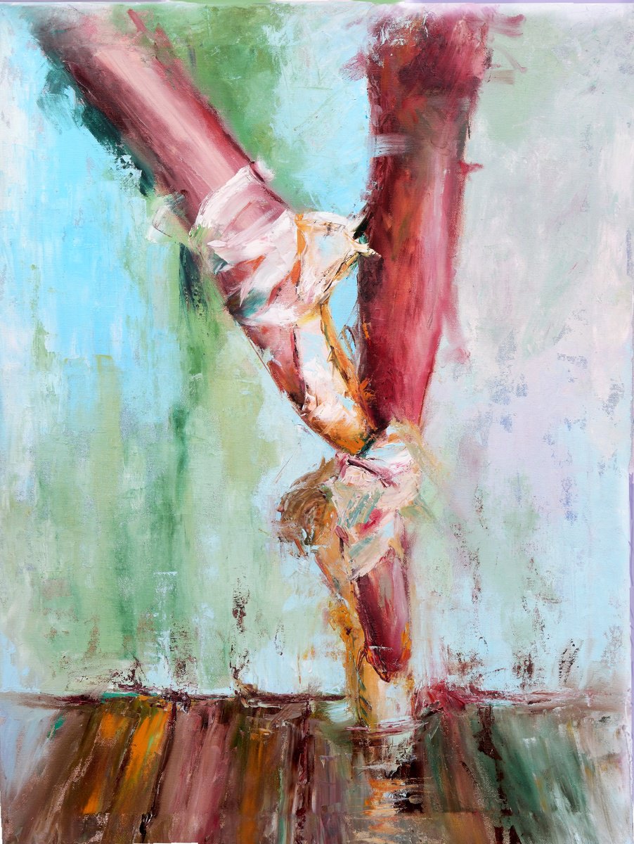 Ballet Dancer. By Vita Schagen, 24 X 32, Artwork For Sale On Artfinder