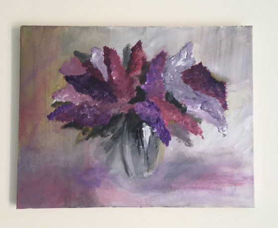 Abstract "Purple Bouquet"