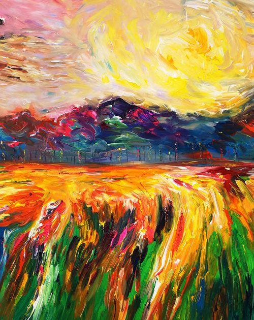 Beautiful Autumn Landscape E 1 by Peter Nottrott