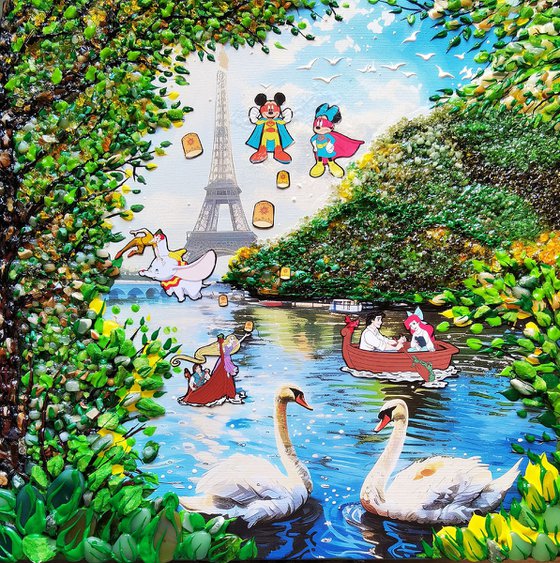 Love mood in Paris