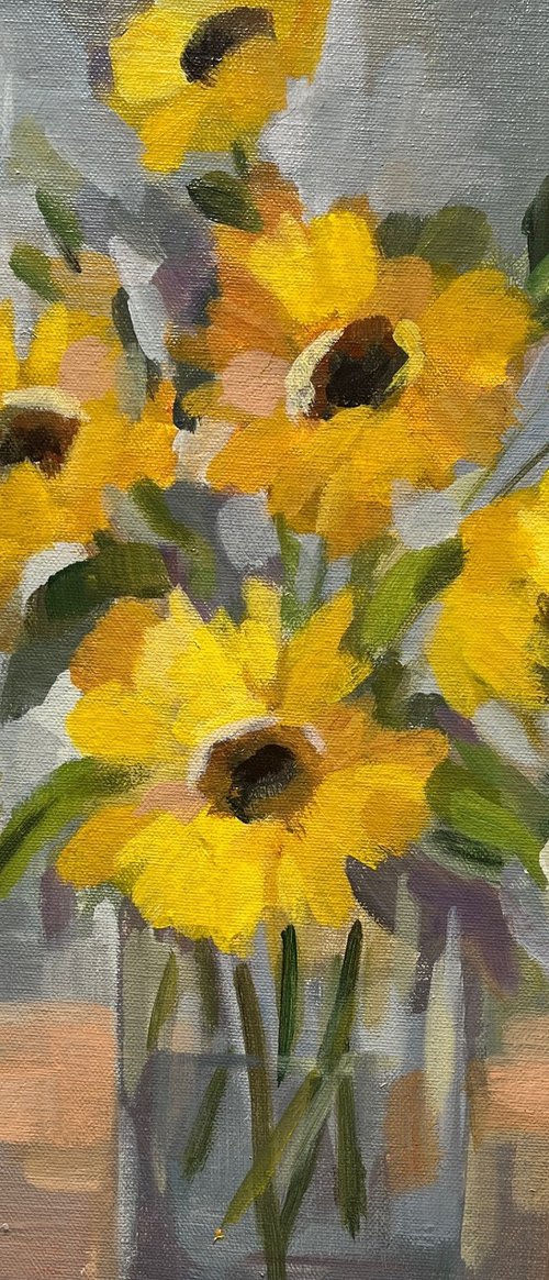 Sunny Floral I by Silvia Vassileva