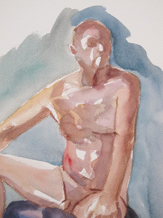 male nude 3 poses