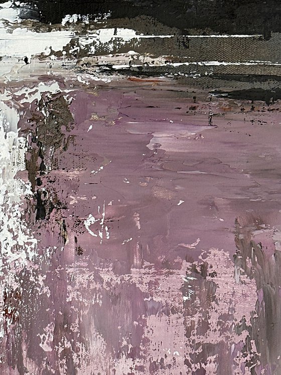 Muted Light Over Earth and Violet