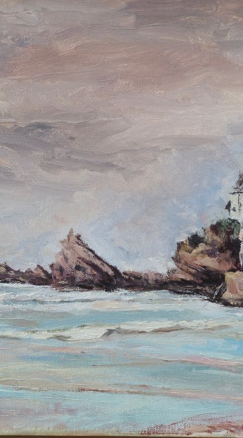 "Côte Basque, cuando no hay nadie" by Fuensanta Ruiz Urien