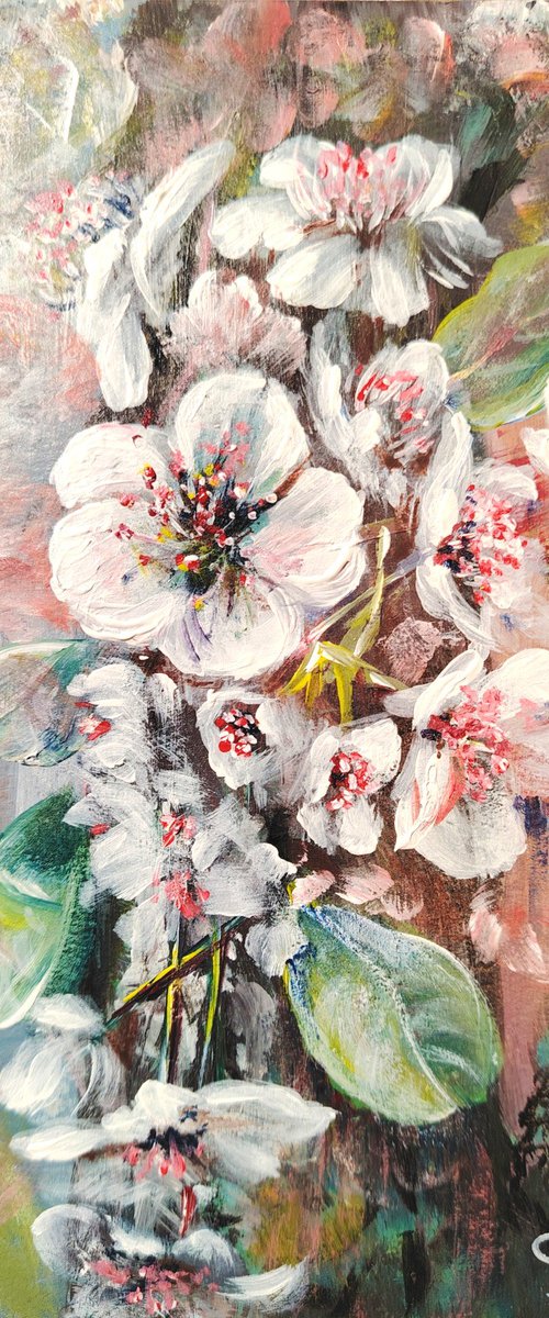 Spring bloom. Milan. Original by Elena Pertceva