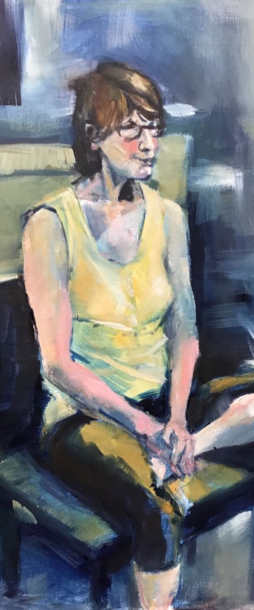 Yellow Vest by Sandra Haney