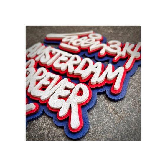 Amsterdam Forever (laser-cut)