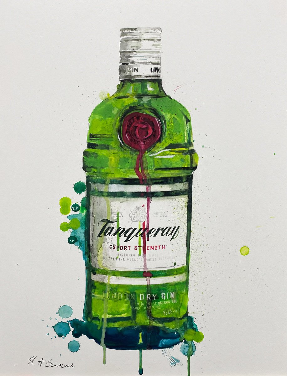 Gin Time... Tanqueray by Helen Sinfield