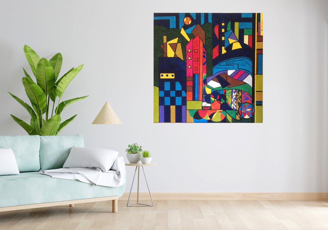MAATEE＆SONS PAINTER col.Deep Greed Amazon.com: ArtDirect Me Too? 48x36 Huge Black Ornate Wood