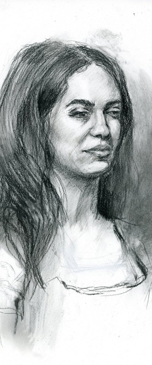 Contemplation in Shadow by Olga Tchefranov (Shefranov)