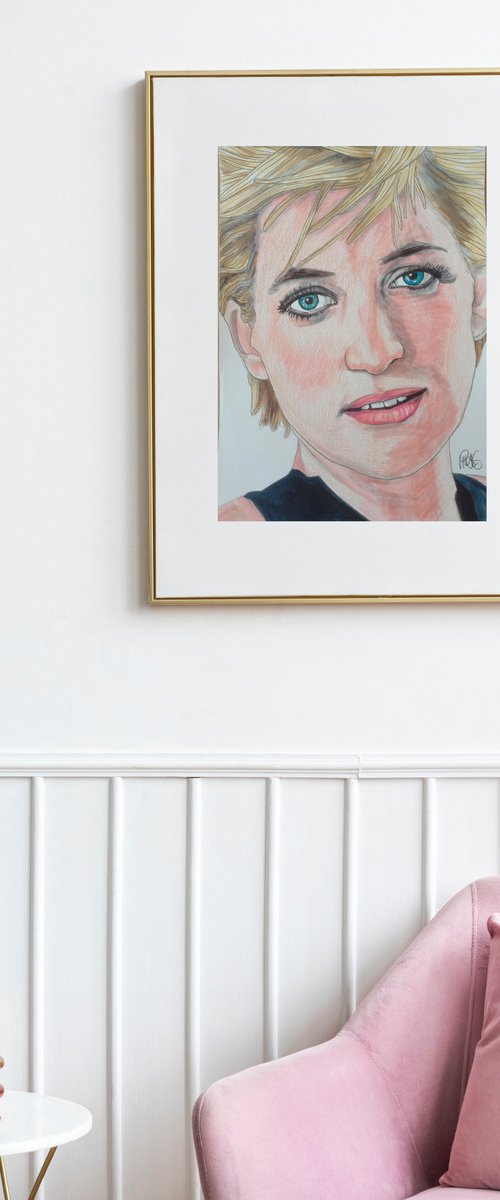 Diana, Princess of Wales by Paul Nelson-Esch