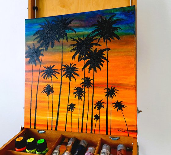 Palm trees