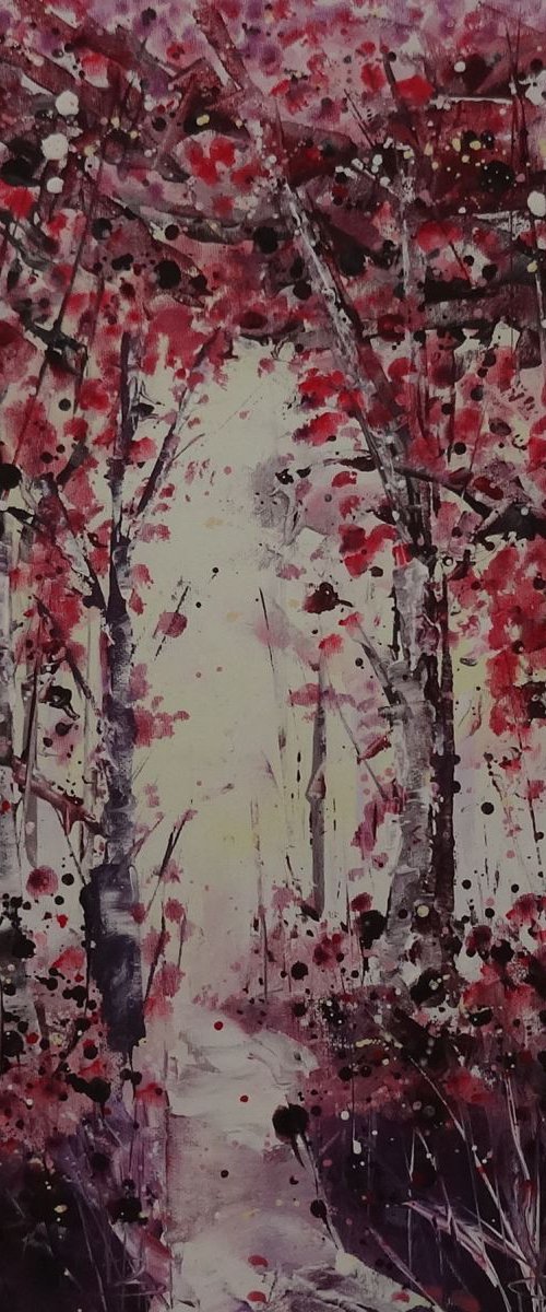 To The Perfect Place by Mel Davies Original Art