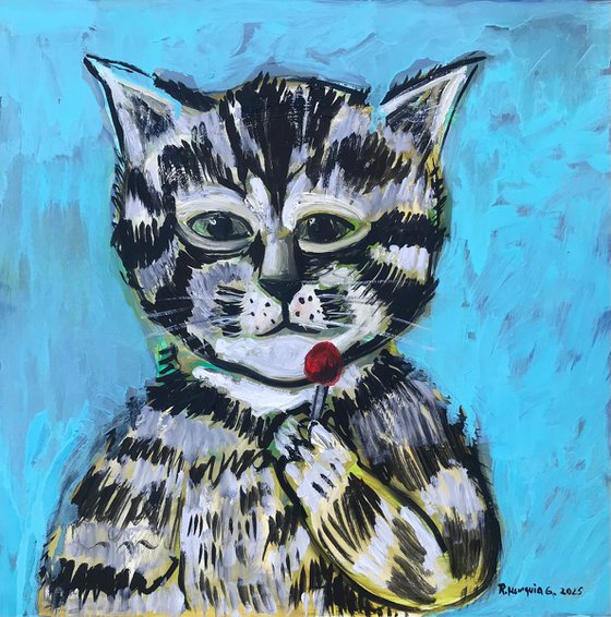 lollipop Cat