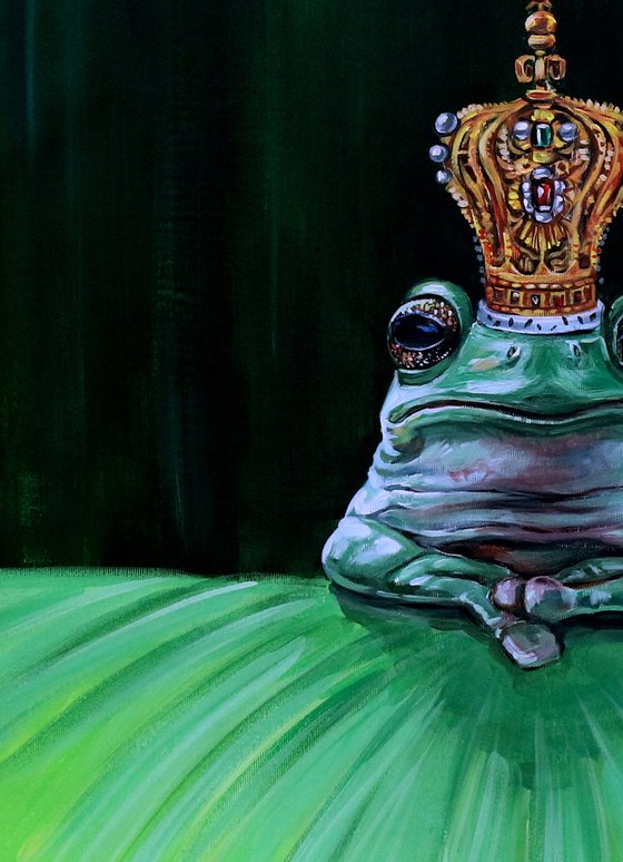 The Frog Princess. Tale. Story.