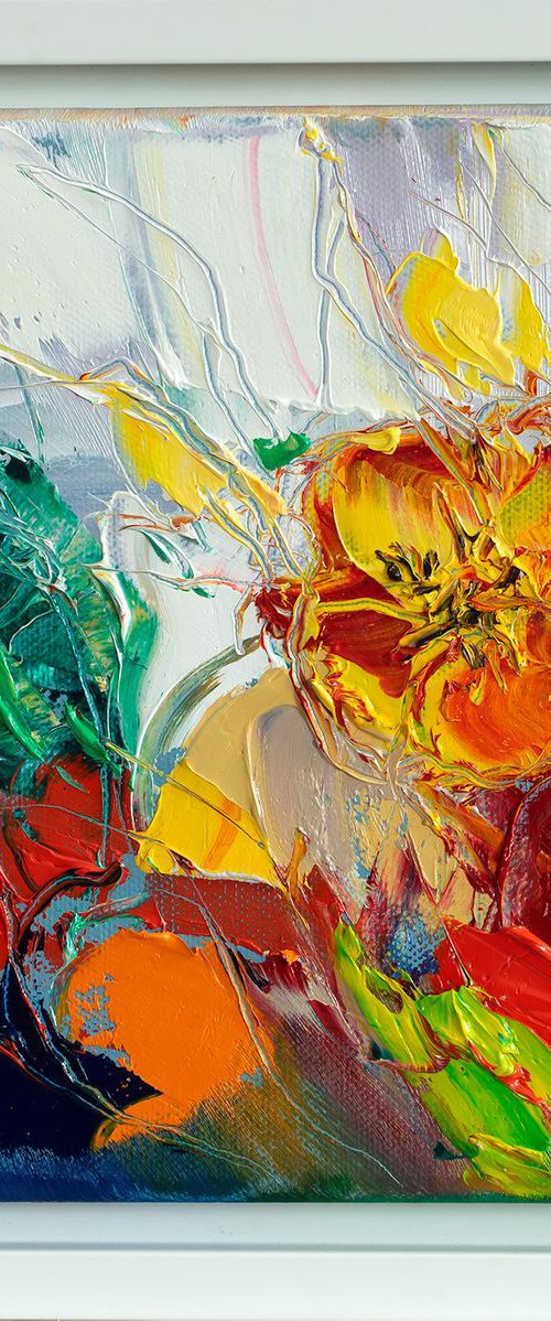 'Pansy' Framed by Ewa Czarniecka