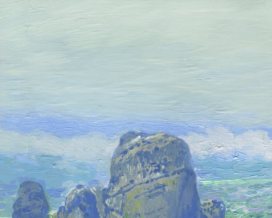 Meteors. Rusanu Monastery