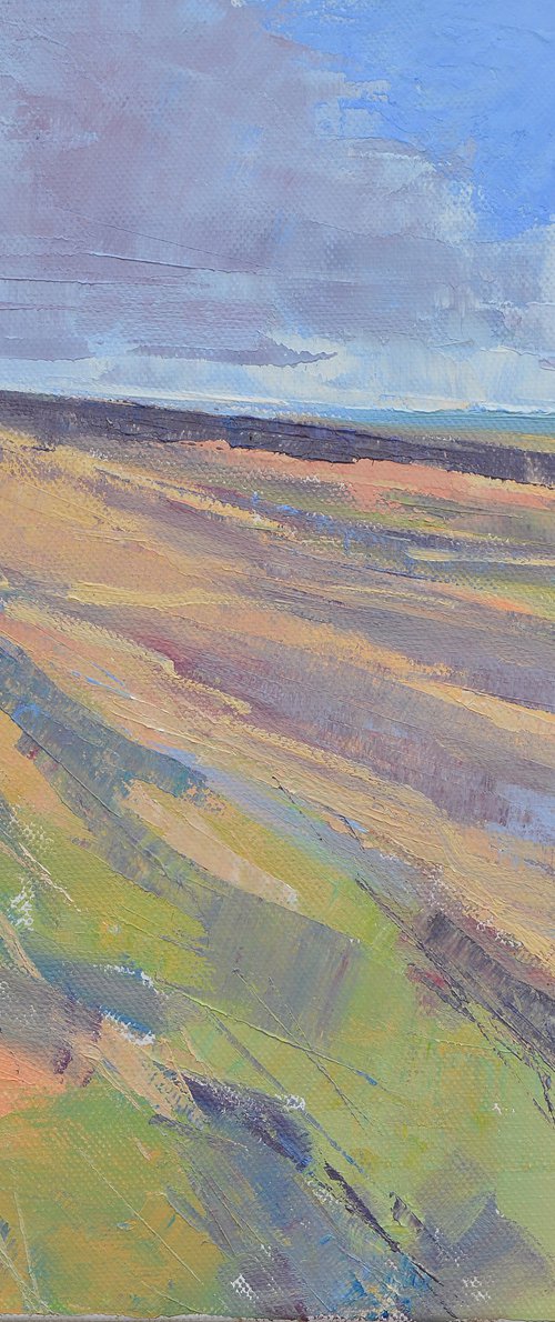 Peaks plein air sketch by Tom Cringle