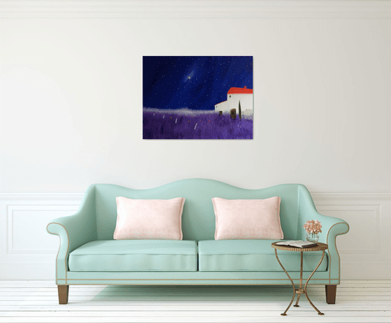 “Midnight In Provence” 102x77x2cm