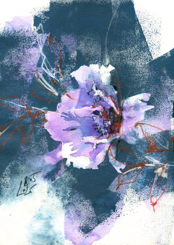 Peony in Moonlight