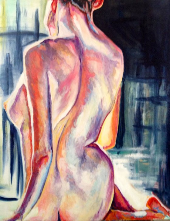 Nude Dancer-back view