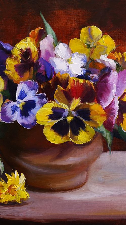 "Little bouquet" by Lena Vylusk