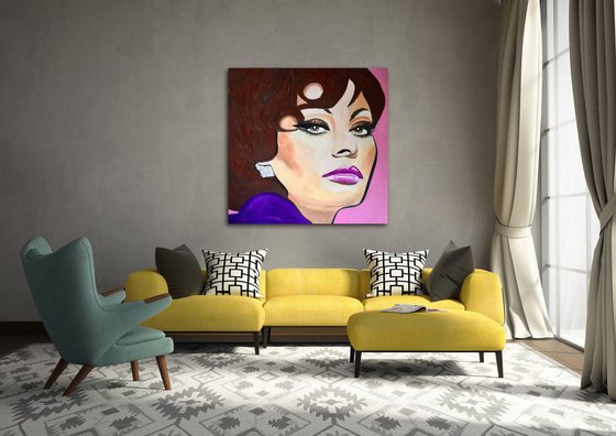Sophia Loren.