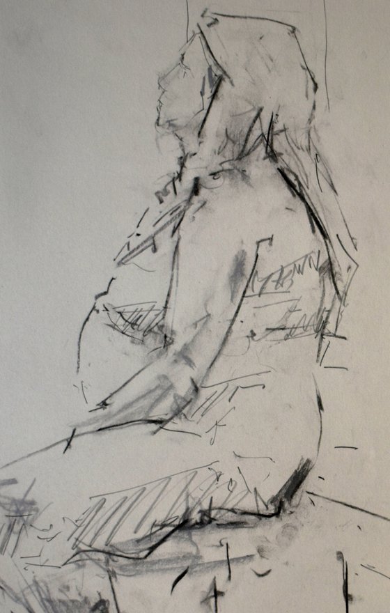 Female Nude Study -No 672