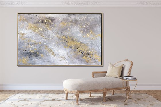 CASSIOPEIA - XXL ABSTRACT PAINTING