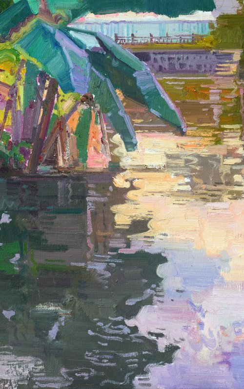 Banana trees in pond 280 by jianzhe chon