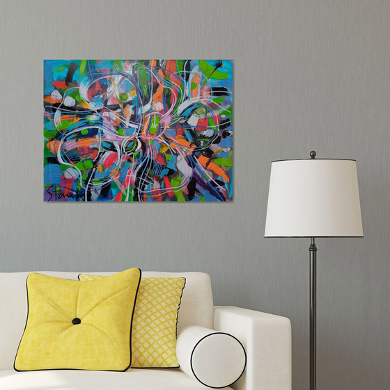 Floral abstraction-I