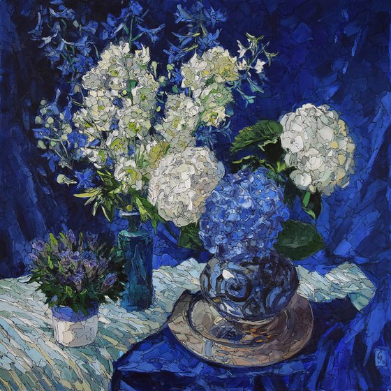 Still Life with Hydrangea