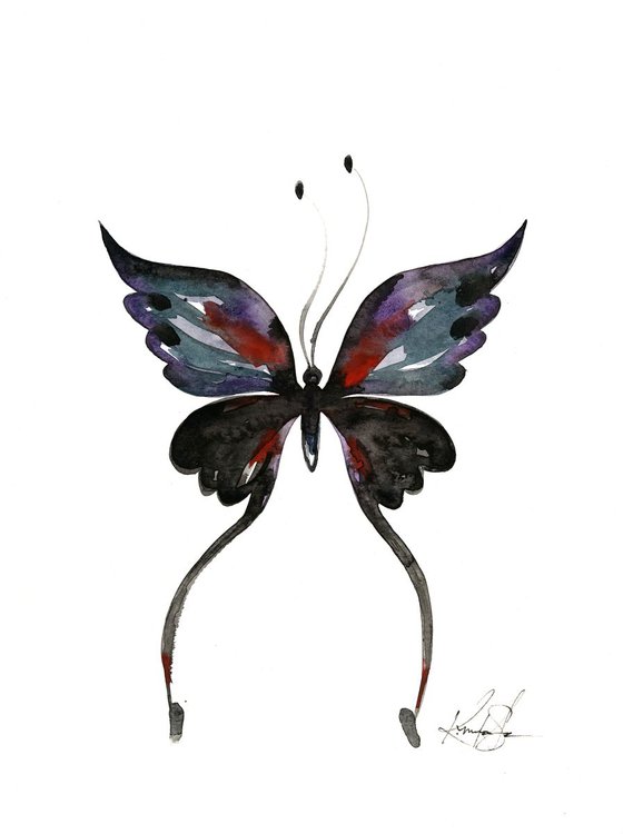 Watercolor Butterfly 13