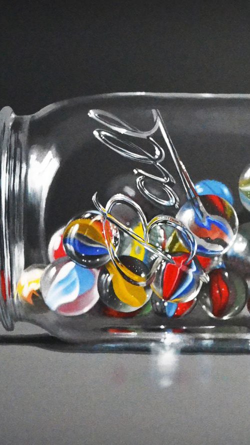 Marbles (commission) by Peter Slade