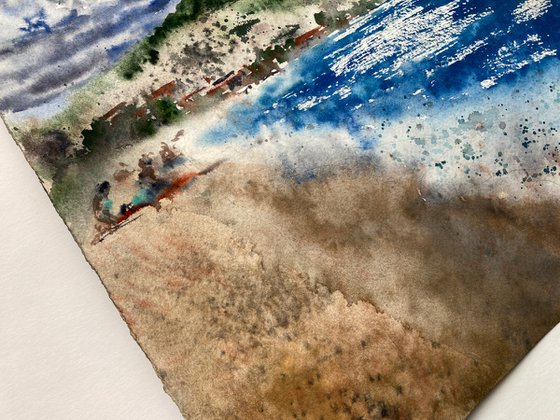 Costa Brava diptych