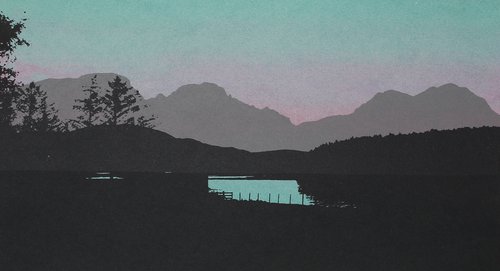 Skye Landscape 1-15 by Carole King