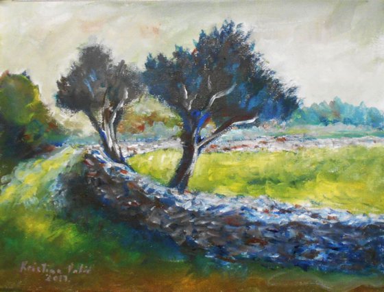 Olive trees