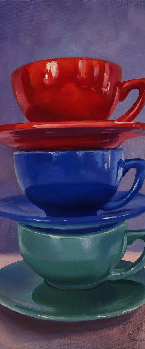 "Three cups" by Lena Vylusk