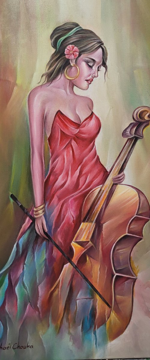 Cello by Raphael Chouha