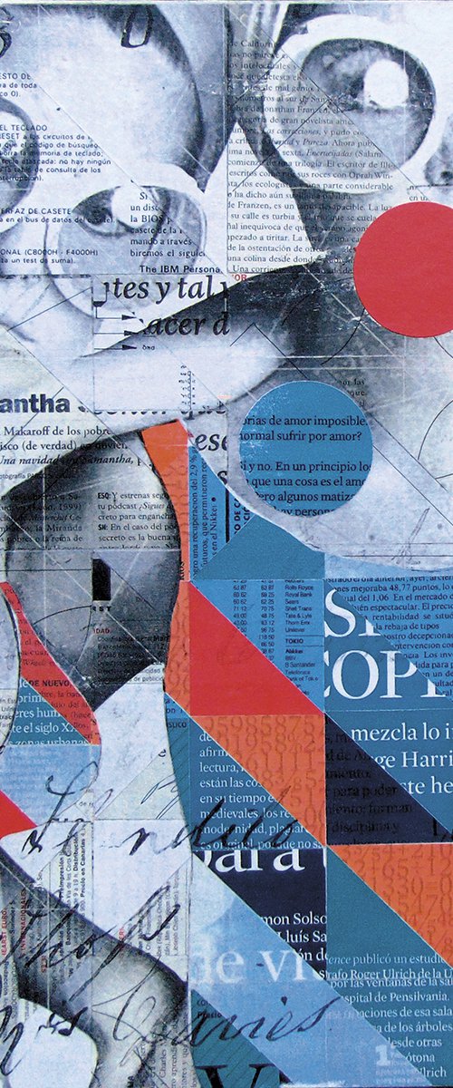 Collage_42_40x40 cm_Pop summer by Manel Villalonga