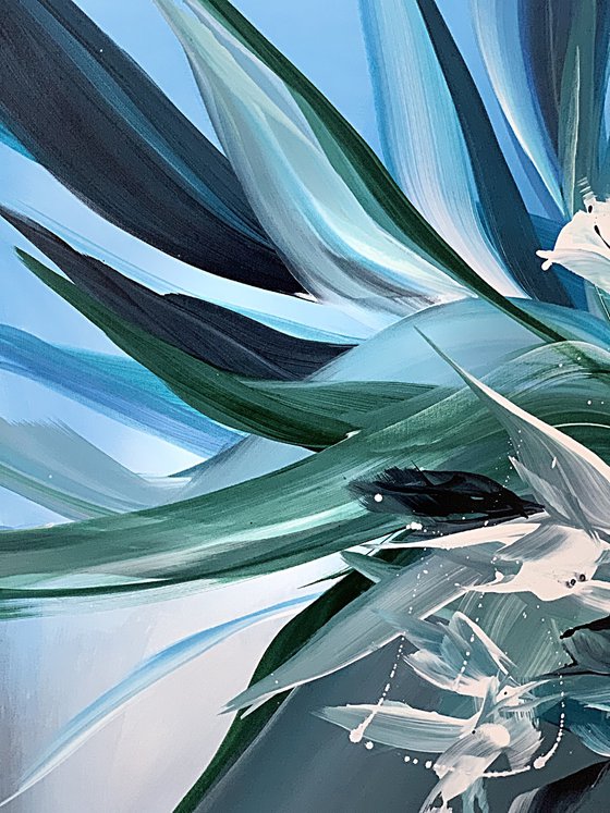 Azure Bloom Awakening