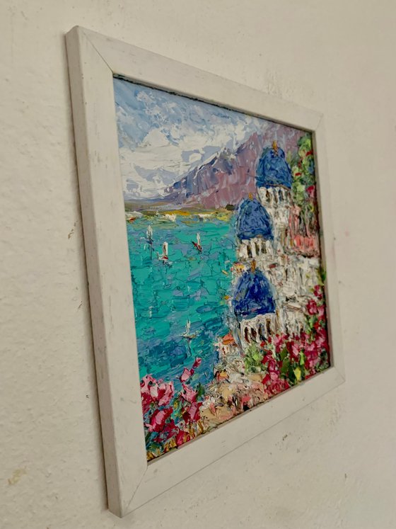 Scotland and Santorini